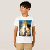 アポロ11土星V宇宙船の離昇 Tシャツ (正面フル)