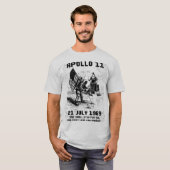 アポロ11宇宙飛行士 Tシャツ (正面フル)