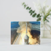 アポロ11打ち上げ ポストカード (スタンド正面)