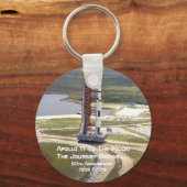 アポロ11月の命日への使命 キーホルダー (正面)