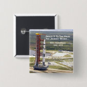 アポロ11月の命日への使命 缶バッジ (正面&裏面)