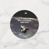 アポロ11月ミッション50周年記念 コンフェッティ (スモール正面)