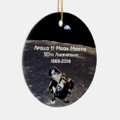 アポロ11月ミッション50周年記念 セラミックオーナメント (右)