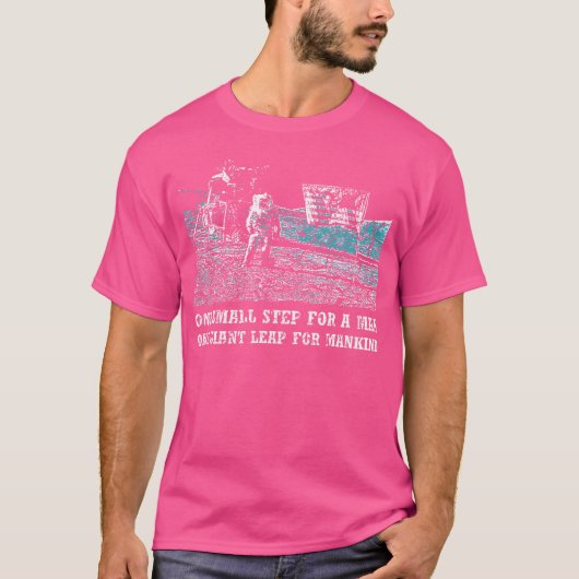 アポロ11月着陸1969宇宙飛行士宇宙アストロン Tシャツ (正面)