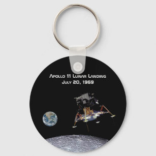 アポロ11月面着陸 キーホルダー