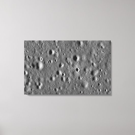 アポロ11着陸地 キャンバスプリント (正面)