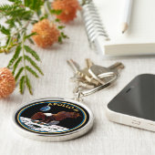 アポロ11記章 キーホルダー (側面)