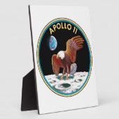 アポロ11 フォトプラーク (側面)