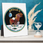 アポロ11 フォトプラーク (側面)