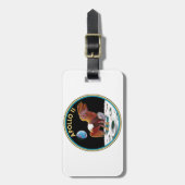 アポロ11 ラゲッジタグ (正面縦)