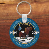 アポロ11 50周年記念ミッション・パッチInsignia キーホルダー (正面)