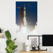 アポロ12号の発射 ポスター (ホームオフィス)