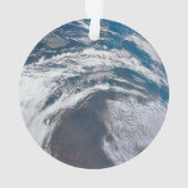 アポロ12探査機から地球。 オーナメント (裏面)