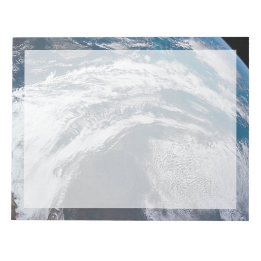 アポロ12探査機から地球。 ノートパッド (正面)