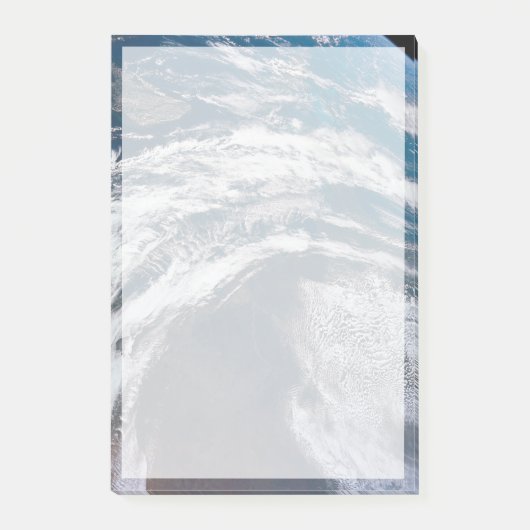 アポロ12探査機から地球。 ポストイット (正面)