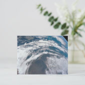 アポロ12探査機から地球。 ポストカード (スタンド正面)