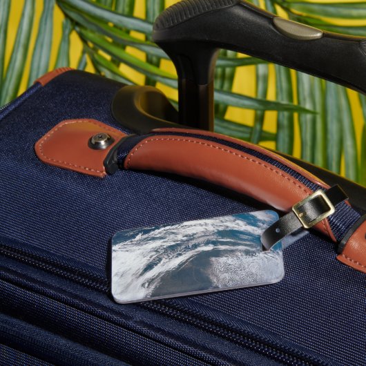 アポロ12探査機から地球。 ラゲッジタグ (正面インサイチュ3)