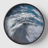 アポロ12探査機から地球。 壁時計 (正面)