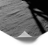 アポロ12月モジュールの月の影 ポスター (角)