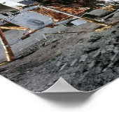 アポロ12月着陸地 ポスター (角)