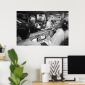 アポロ13ミッション運用管制室 ポスター (ホームオフィス)