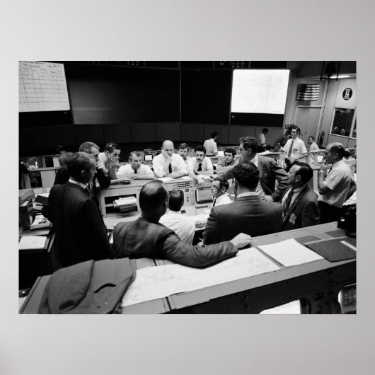 アポロ13ミッション運用管制室 ポスター (正面)