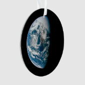 アポロ13号の探査機から取り出された地球。 オーナメント (正面)