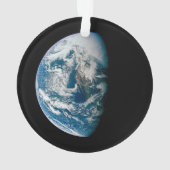 アポロ13号の探査機から取り出された地球。 オーナメント (裏面)
