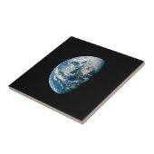 アポロ13号の探査機から取り出された地球。 タイル (側面)