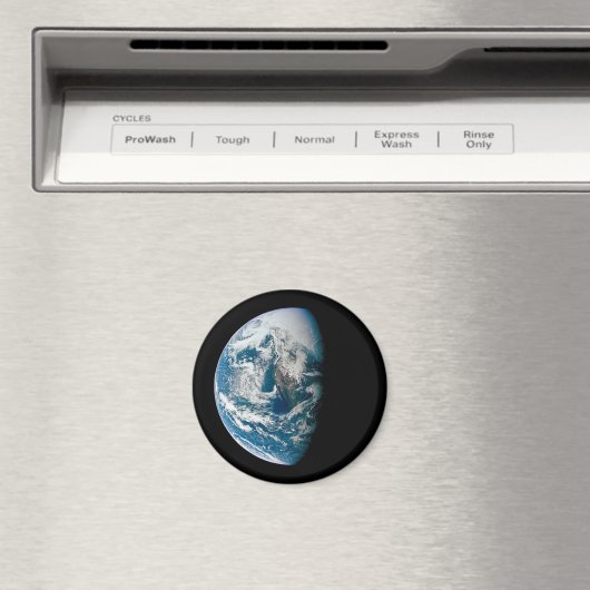 アポロ13号の探査機から取り出された地球。 マグネット (インサイチュ (食洗機))