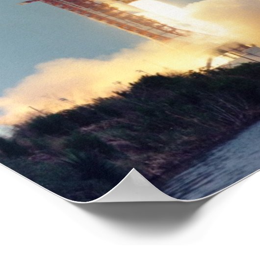 アポロ13号の発射 ポスター (角)