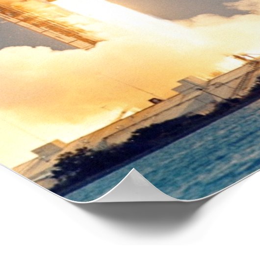 アポロ13号の発射 ポスター (角)