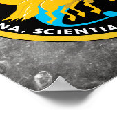 アポロ13 NASAミッションパッチロゴ ポスター (角)