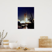 アポロ14号の発射 ポスター (キッチン)