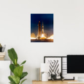 アポロ14号の発射 ポスター (ホームオフィス)