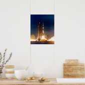 アポロ14号の発射 ポスター (キッチン)