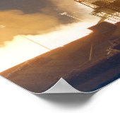 アポロ14号の発射 ポスター (角)