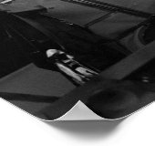 アポロ14月モジュール&アースライズ ポスター (角)