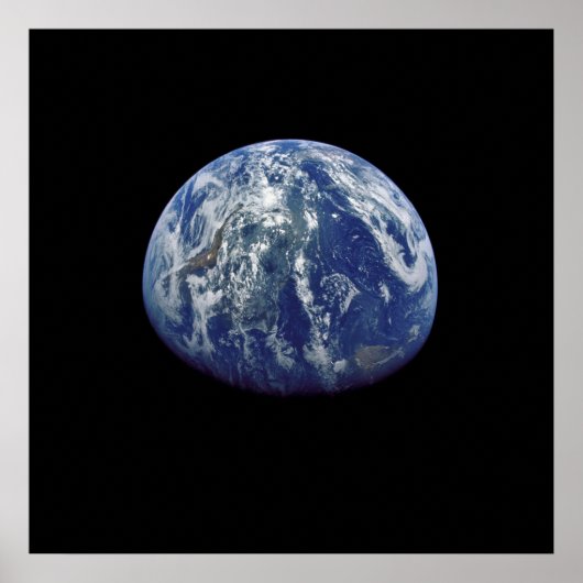 アポロ15からの地球の眺め ポスター (正面)