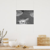 アポロ15スプラッシュダウン ポスター (キッチン)