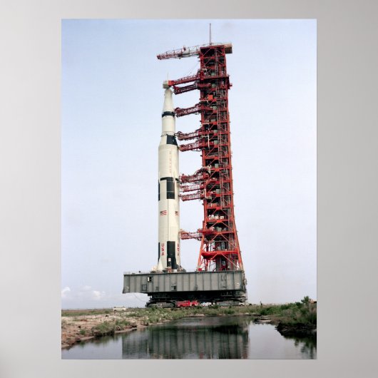 アポロ15ロールアウト ポスター (正面)