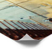 アポロ15号の発射 ポスター (角)