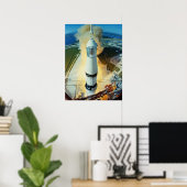 アポロ15号の発射 ポスター (ホームオフィス)