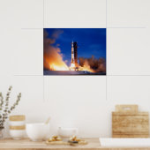 アポロ15号の発射 ポスター (キッチン)