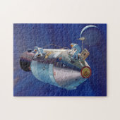 アポロ15指令モジュールPoのヴィンテージ概念 ジグソーパズル (横)