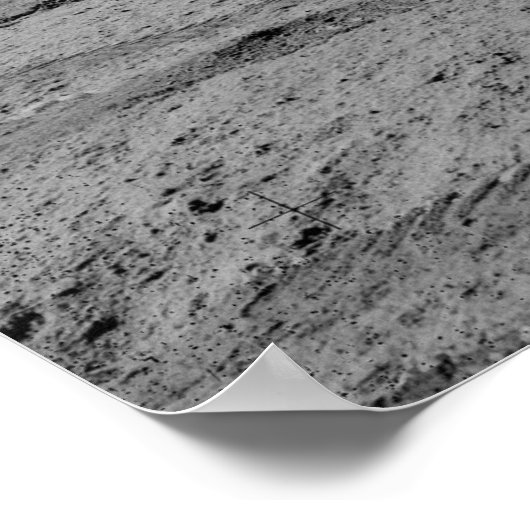 アポロ15月着陸地 ポスター (角)