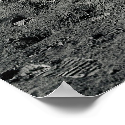 アポロ15月着陸地 ポスター (角)