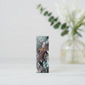 アポロ15着陸地アナグリフのブックマーク スキニー名刺 (スタンド正面)