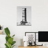 アポロ16号の発射台 ポスター (ホームオフィス)