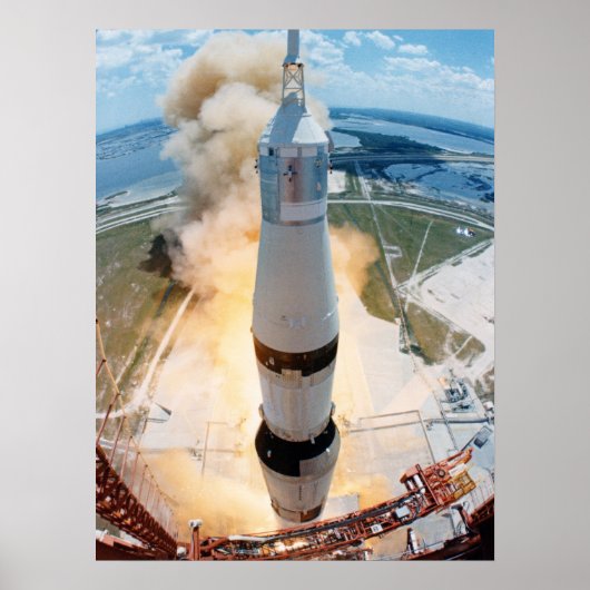 アポロ16号の発射 ポスター (正面)